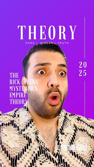 Rick Owens!😈 The Dark Overlord of Fashion’s Underground Empire!😱 | #DidYouKnow