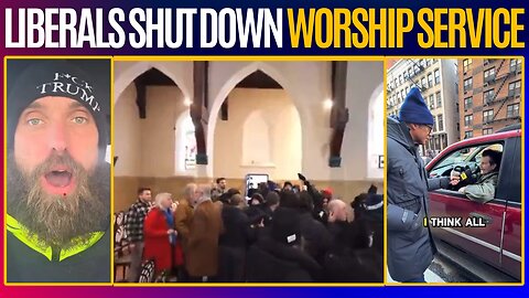 Don Lemon and Radical Leftists Shut Down Minnesota Church Service | Anti Ice Insanity