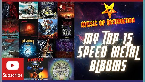 ✠My Top 15 Speed Metal Albums✠