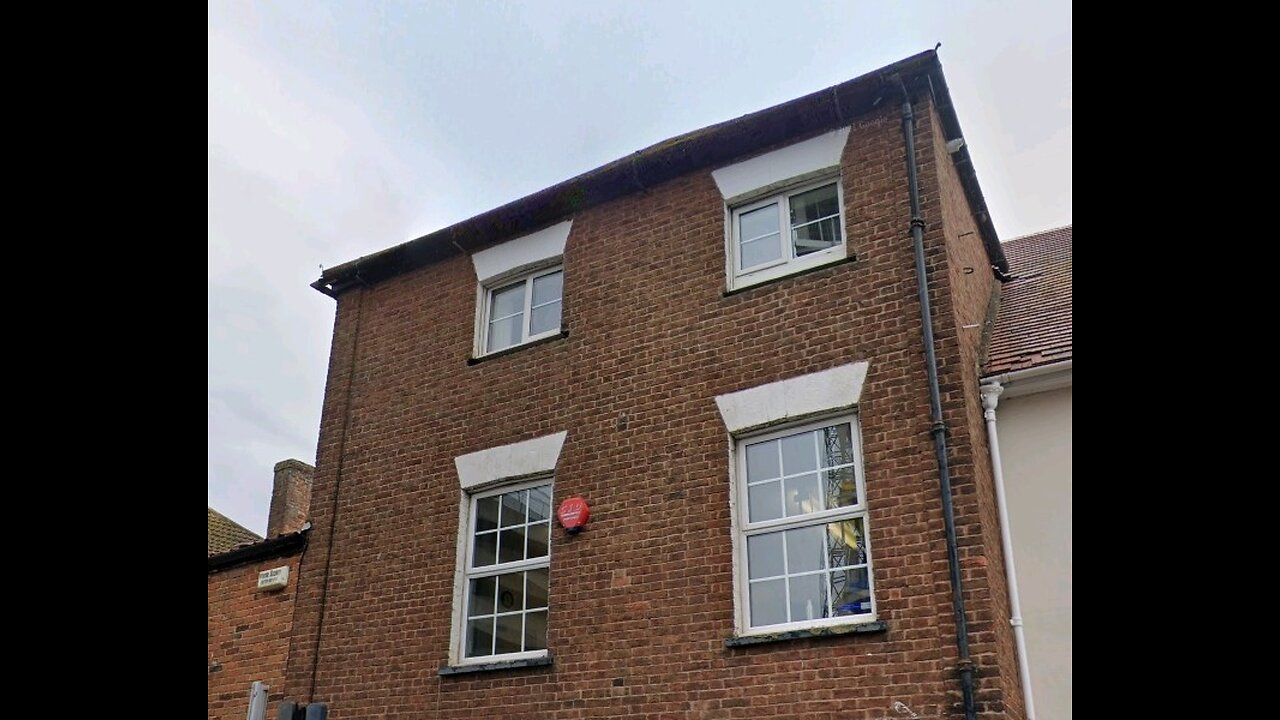 My apartment, top floor, Paul St, Taunton. June 2005