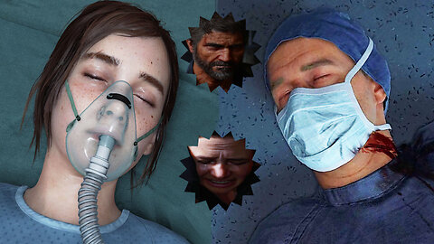 The Last of Us Parts 1 and 2 Saint Marys Hospital Scenes Combined