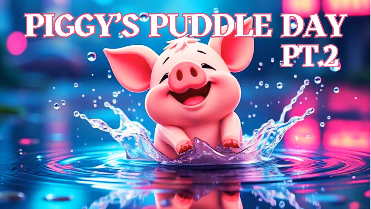 A Toddler Song About a Pig - Piggy’s Puddle Day Pt 2!
