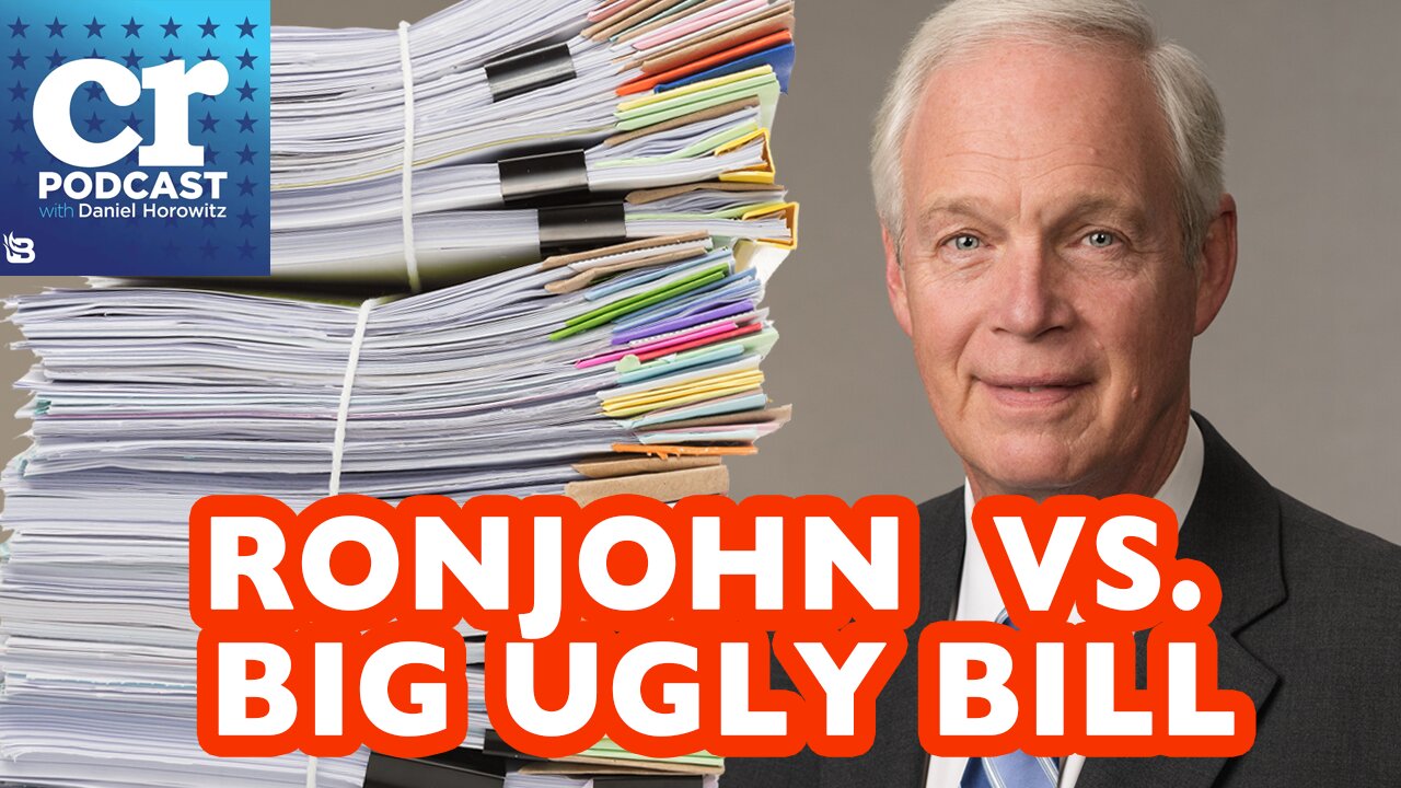 Sen. Johnson: The Lone Ranger Against Inflation & Health Care Tyranny