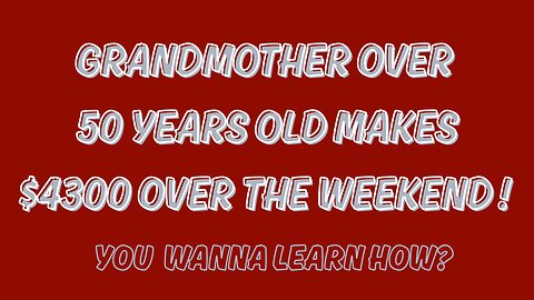 Do You Wanna Earn Multiple $900 Payments Just 2 Hours A Day?