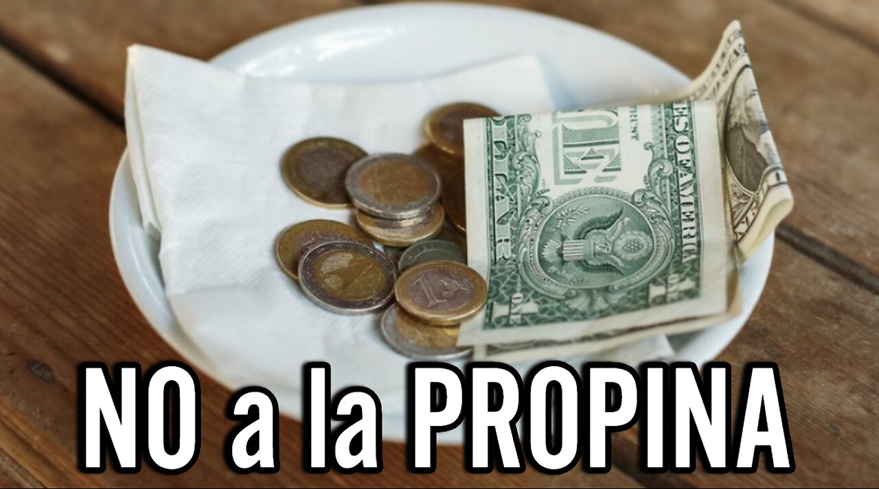 No a la PROPINA