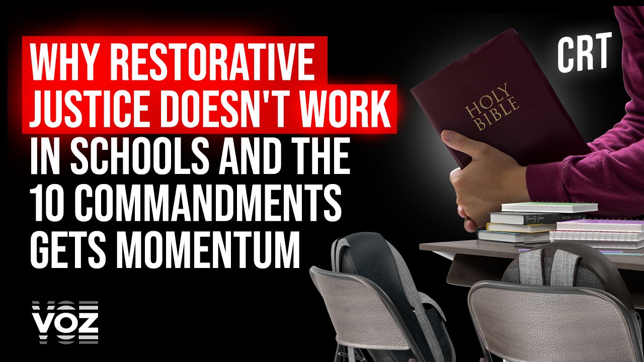 Why Restorative Justice doesn't work in schools and the 10 commandments gets momentum - Ep.11