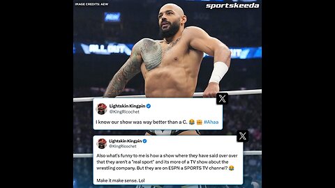 Ricochet Can’t Stop Talking About WWE… SAD! #shorts