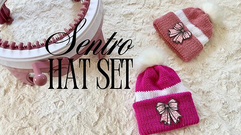 Easy Knitting Machine Kids Hat Part 2 || How To Use A Sentro Knitting Machine