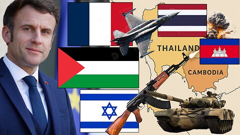 🔴LIVE - MACRON Recunoaște PALESTINA | RĂZBOI Thailanda VS Cambodgia