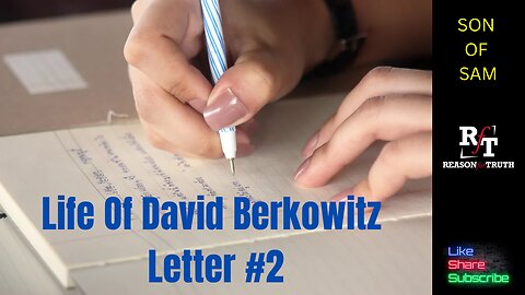 Life Of David Berkowitz Letter #2