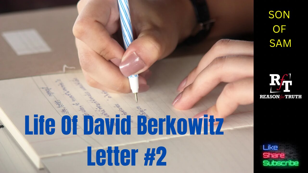 Life Of David Berkowitz Letter #2
