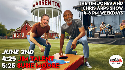 The Tim Jones and Chris Arps Show 06.02.2025 Jim Talent | Susie Moore