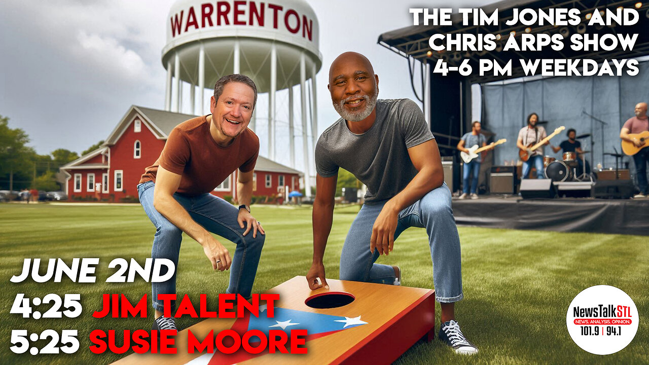 The Tim Jones and Chris Arps Show 06.02.2025 Jim Talent | Susie Moore