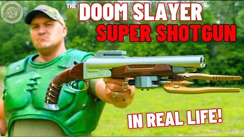 The DOOM Super Shotgun In Real Life RIP & TEAR!