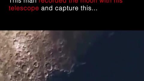 THIS MAN RECORDED THE MOON WITH HIS TELESCOPE AND CAPTURE THIS...
