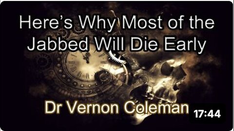 "Reasons Why Vaccinated Individuals May Have Shortened Lifespan"