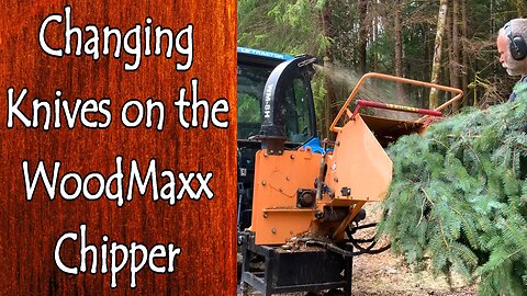 Changing the Knives on the WoodMaxx Chipper