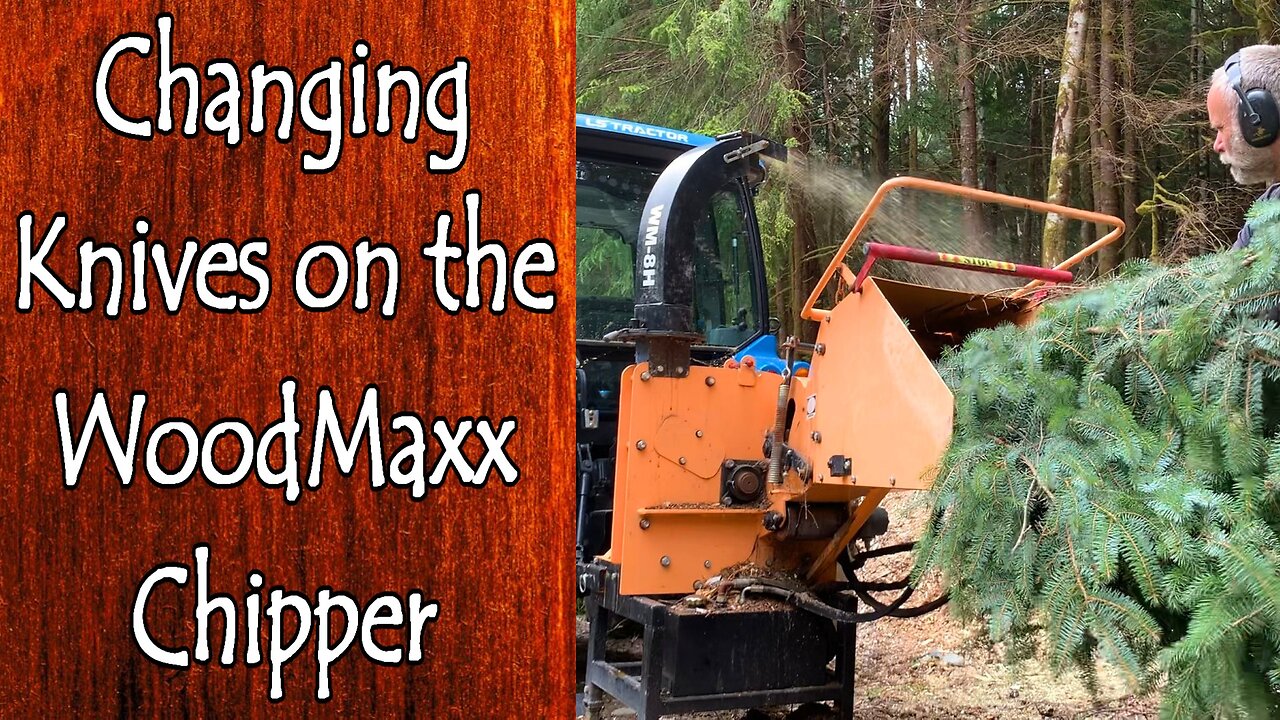 Changing the Knives on the WoodMaxx Chipper