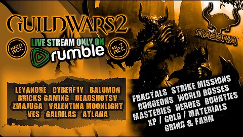GUILD WARS 2 CO-OP MASH UP ft Leyanore, Balumon & Cyberf1y