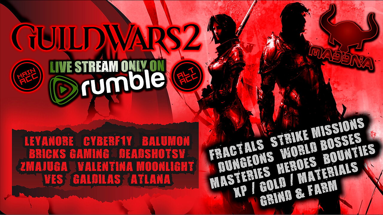 GUILD WARS 2 CO-OP MASH UP ft Leyanore, Balumon & Cyberf1y