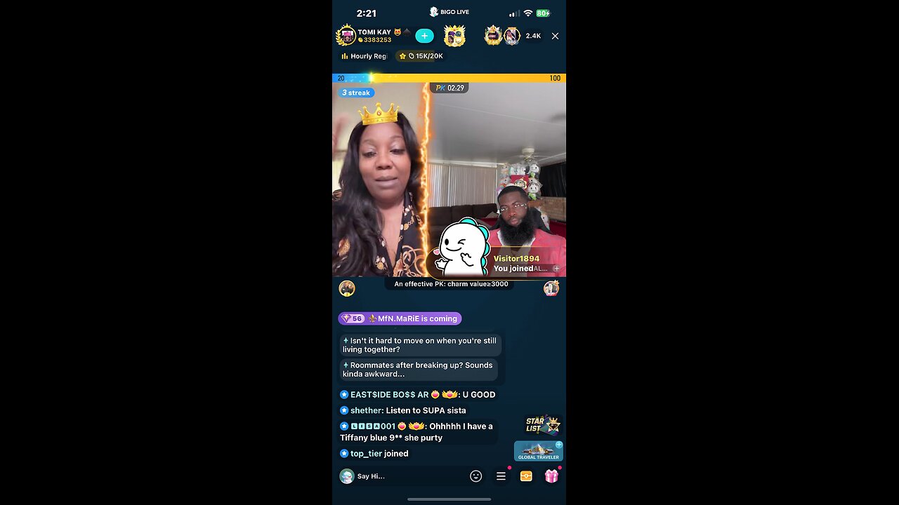 Tomikay makes threats against Jazzy Cherry