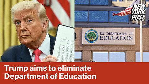 Trump aims to eliminate Department of Education | Reporter Replay