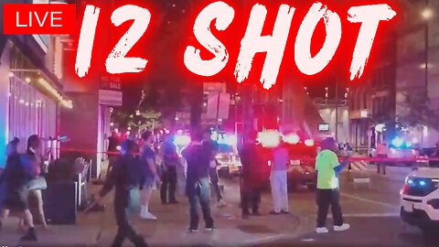 🚨 BREAKING: MASS SHOOTING in Downtown Chicago – 12 Reportedly Shot