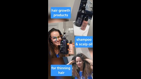 Prepping my scalp for hair filler. PART 1