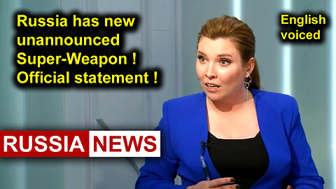 Russia has new unannounced Super-Weapon! Official statement!
