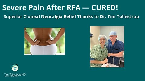 Life-Changing Nerve Surgery After Radiofrequency Ablation Injury | Dr. Tim Tollestrup