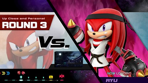 Knuckles Moveset (& Knuckles) vs SSBU Classic Mode 9.9 Difficulty Quickie -By GhostSoup
