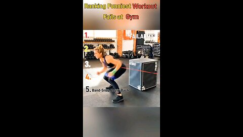 Funniest Workout Fails At Gym