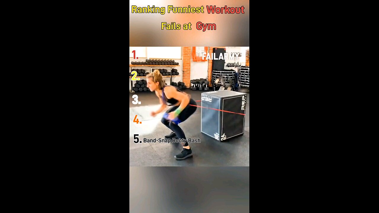 Funniest Workout Fails At Gym