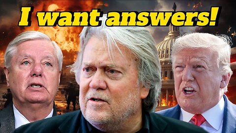 🔥Steve Bannon DEMANDS Sen. Lindsey Graham be THROWN in Jail for what he did!