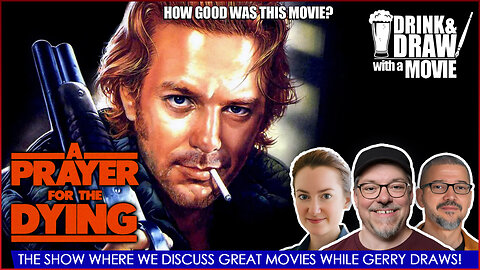 Movie Geeks Discuss The Movie A PRAYER FOR THE DYING (1987) with Mickey Rourke & Bob Hoskins