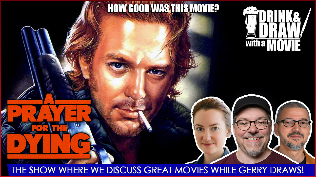 Movie Geeks Discuss The Movie A PRAYER FOR THE DYING (1987) with Mickey Rourke & Bob Hoskins