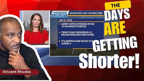 Breaking News: Scientists Report Shorter Days! Why?