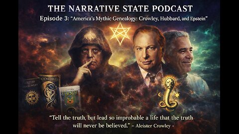 America’s Mythic Timeline: Crowley, Hubbard, Epstein The Narrative State Podcast Episode 3