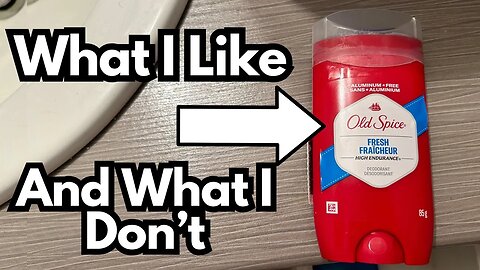 My Thoughts on the Old Spice Deodorant
