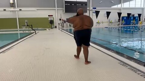 At the Pool First Week in Canada