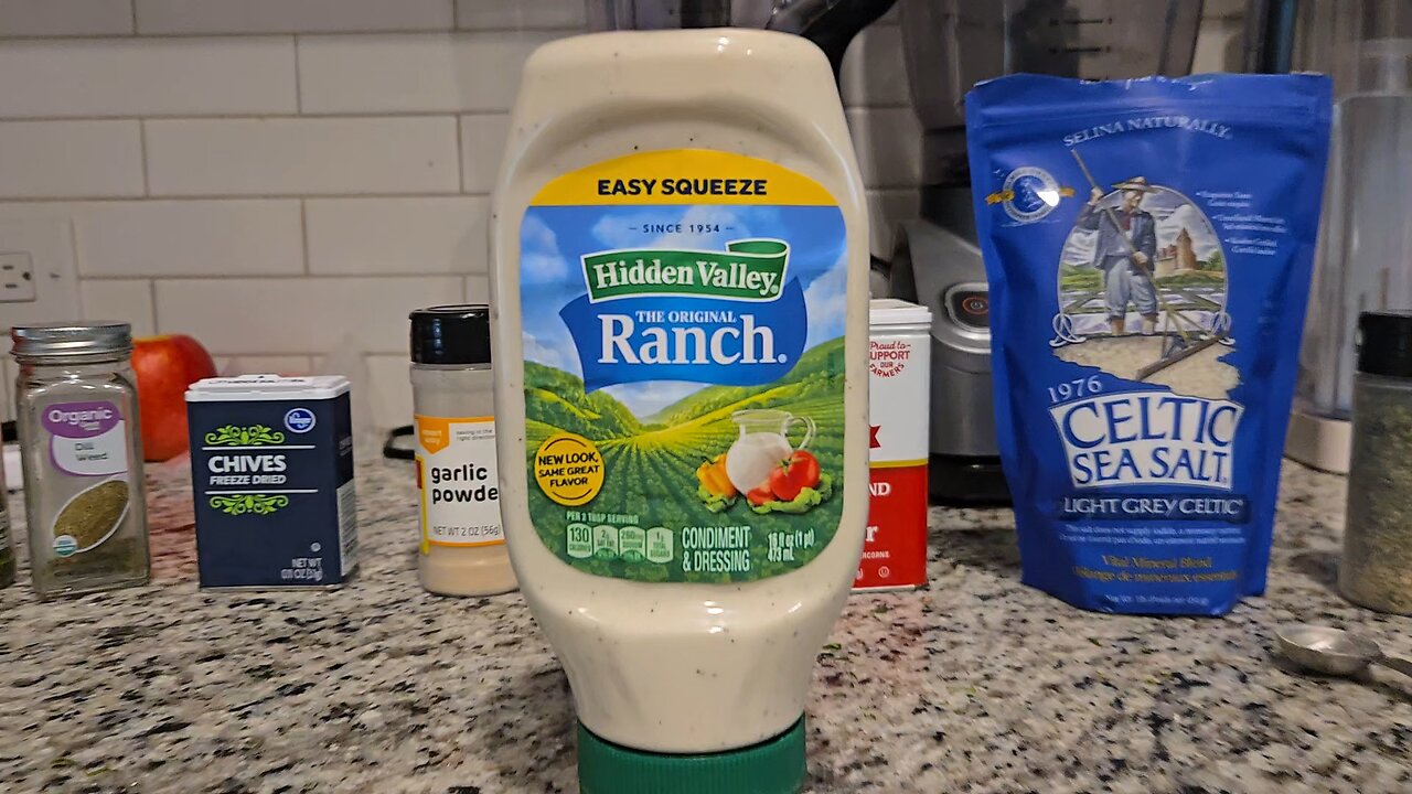 mock hidden valley ranch dressing