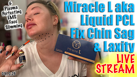 Live Tighten a Loose Chin with Miracle L, Liquid PCL! AceCosm Code Jessica10 Saves