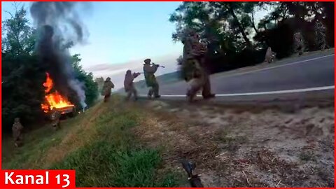 Ukraine shares video footage on the first anniversary of Kursk operation