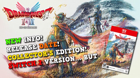 DRAGON QUEST I & II HD-2D Remake Launches October 30 – Official Release Date Revealed!