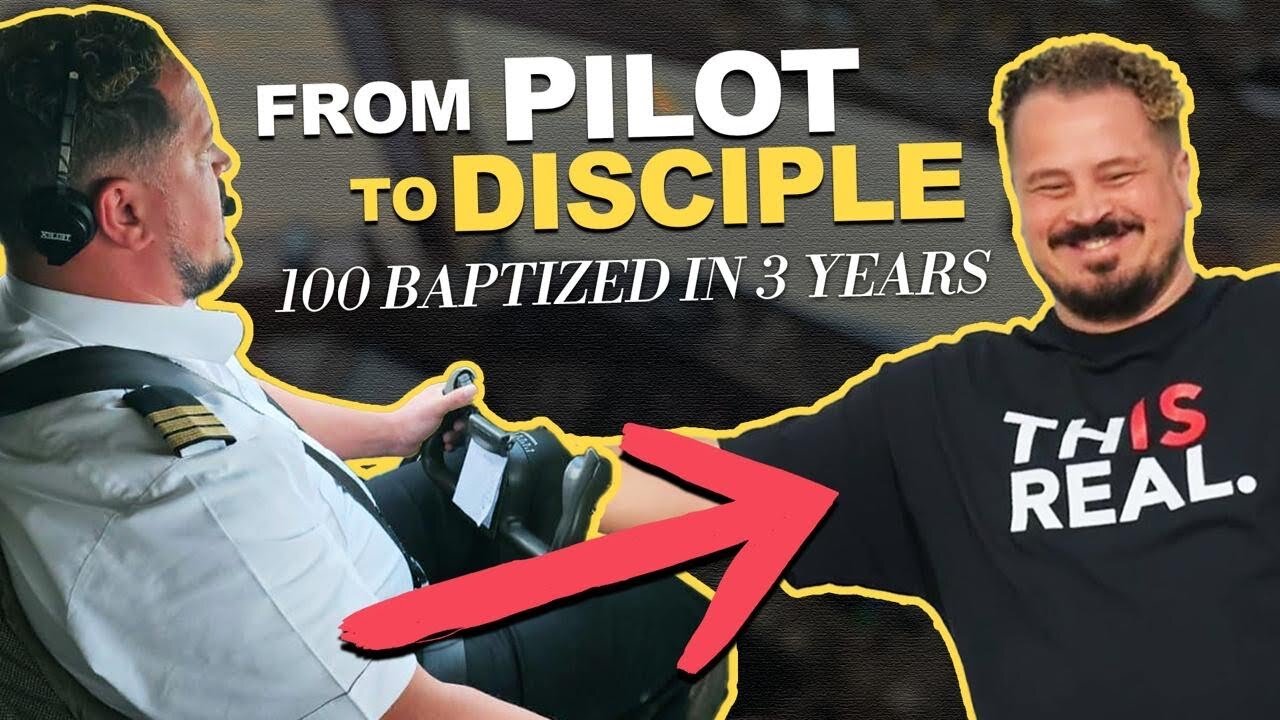 From Pilot to Disciple: 100 Baptized in 3 Years - This is What God is Doing all Over 🙏❤️