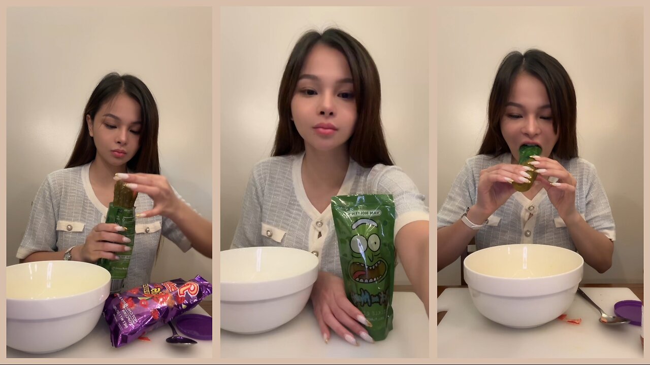 Angeli Khang Reacts to PICKLEEE RIIICKKKK!