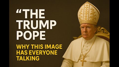 BREAKING - we have a NEW POPE !!!! POPE TRUMP - is he the ANTI-CHRIST?