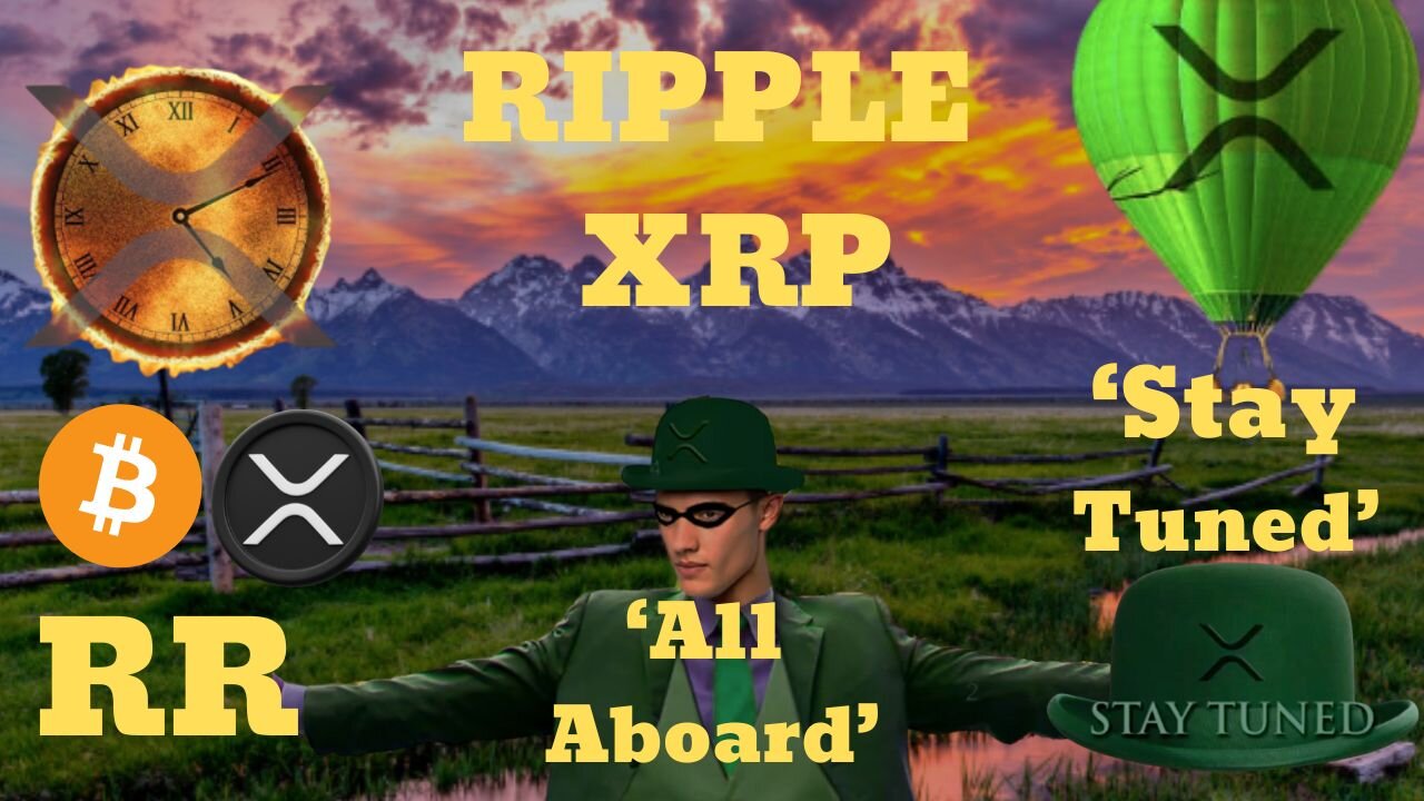 🟢🟣🟡 Ripple Riddler is back….. All board !- “Stay Tuned” 🟡🟣🟢