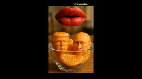 Lips Eat Trump And Putin