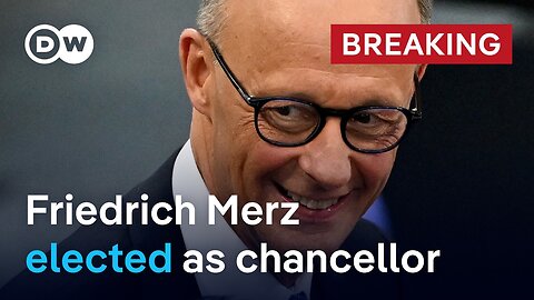 Friedrich Merz elected as Germany's new chancellor in unprecedented second round of voting | DW News